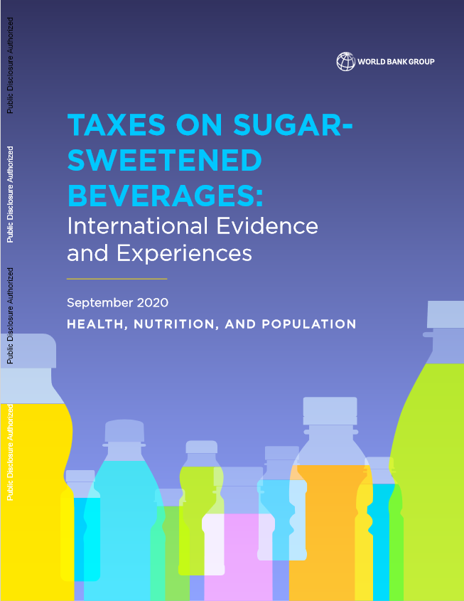 Impostos sobre bebidas açucaradas: resumo de evidências e experiências internacionais (em inglês)